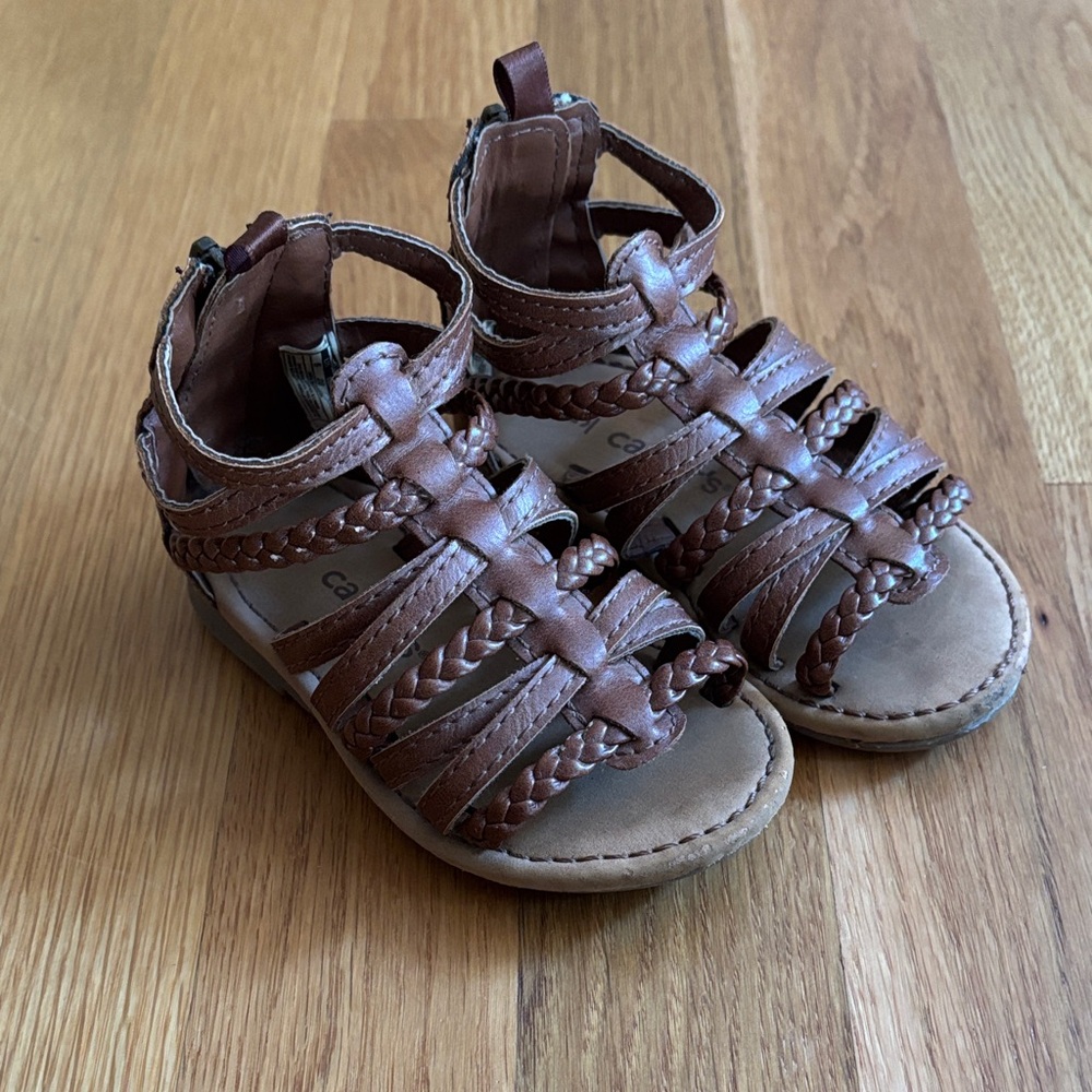 Size 5 Carter’s Baby/Toddler Gladiator Sandals